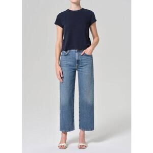 AGOLDE Harper Crop Jeans in Moor 31